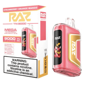Strawberry Orange Mango Flavor RAZ TN9000 Disposable Vape